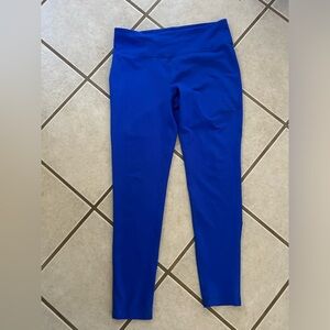 90 Degree By Reflex Blue Leggings Slim Fit Stretchy